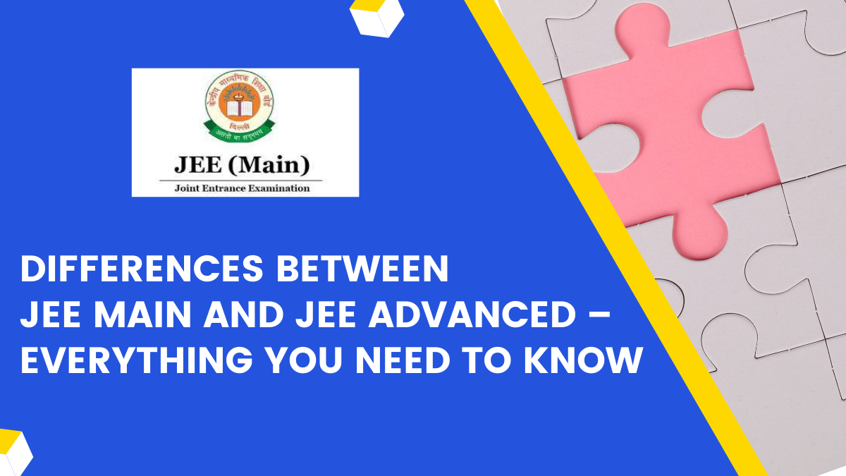 JEE main and JEE Advanced